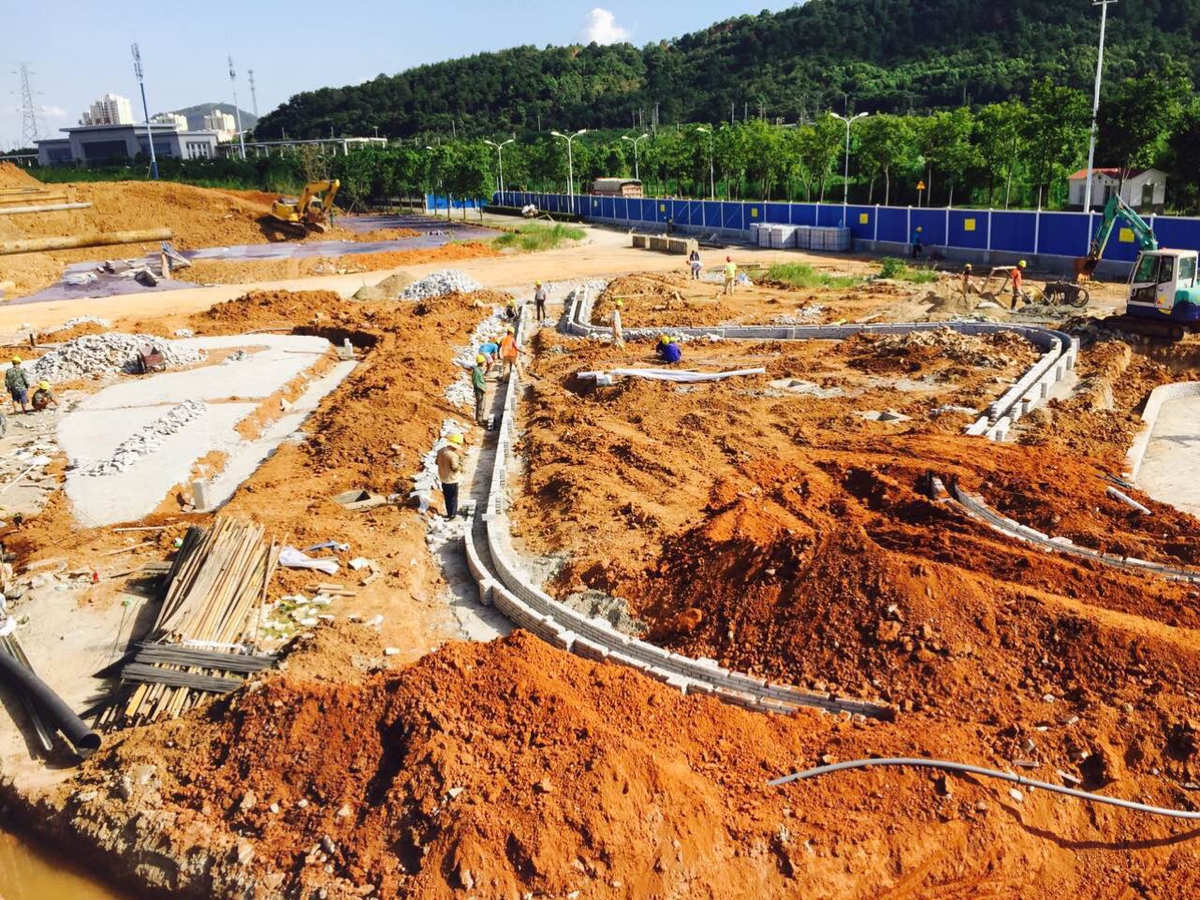 2019年6月15日大沙河生態長廊景觀項目綠化工程III 綠化工程